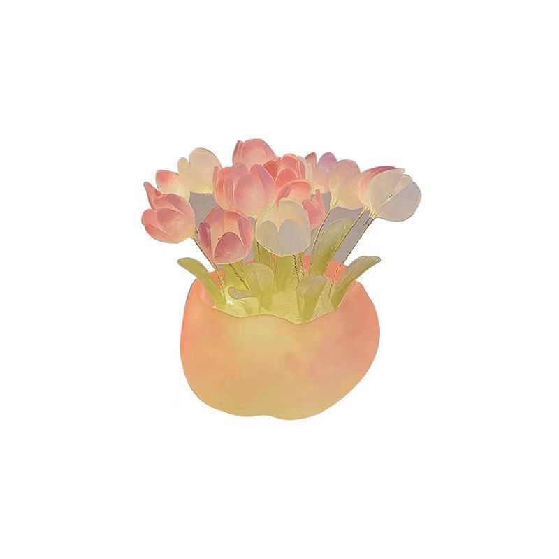 The Ethereal Glow — Curated DIY Infinity Tulip Mirror