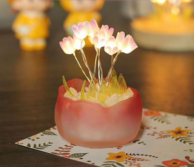 The Ethereal Glow — Curated DIY Infinity Tulip Mirror